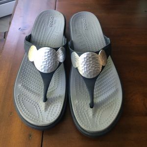 Crocs Women’s Sanrah Embellished Wedge